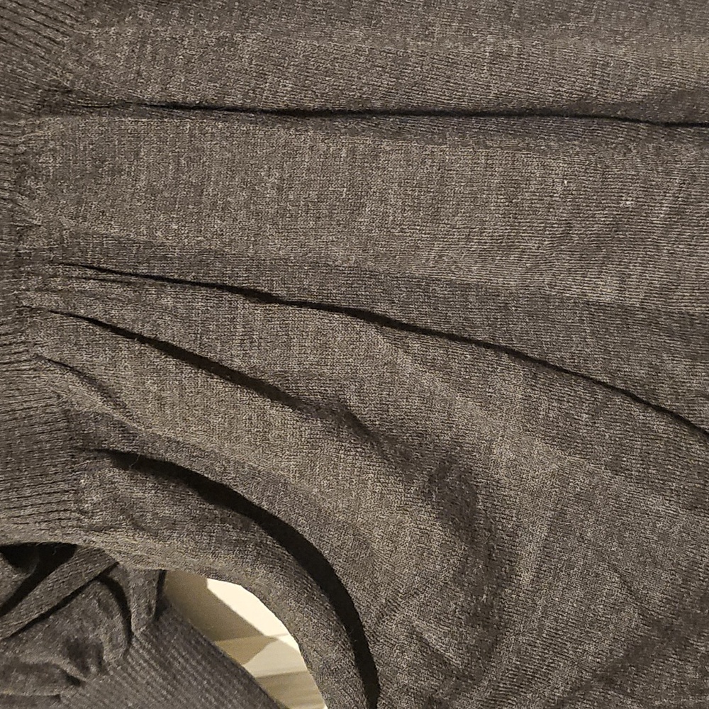GNW Charcoal Gray Knit Sweater Dress – Size Large - Picture 5 of 5